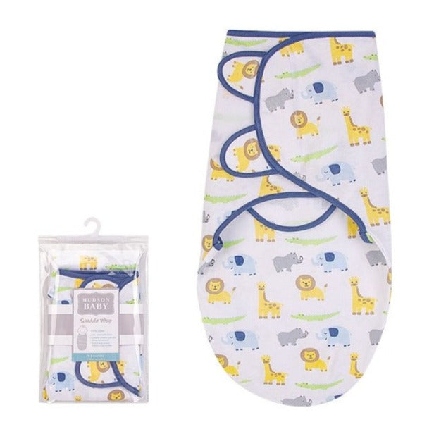 Hudson Baby Wrap Swaddle Blanket