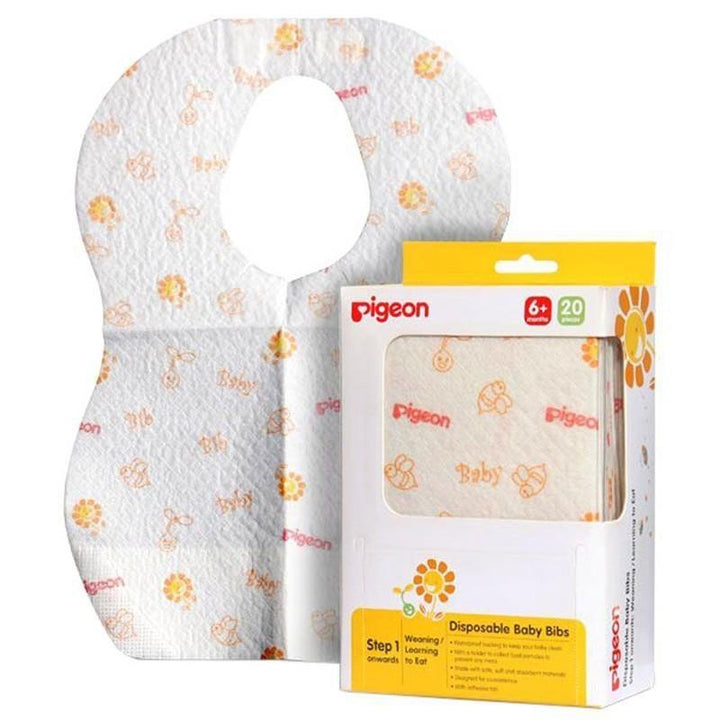 Pigeon Disposable Baby Bibs 20s