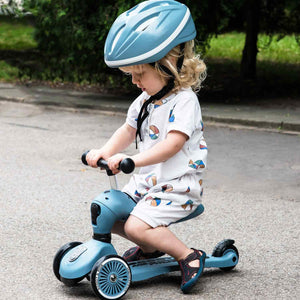 Scoot & Ride Highway Kick- Steel Blue