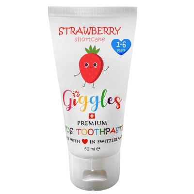 Giggles Premium Kids Toothpaste- Strawberry Shortcake - Happikiddo.com