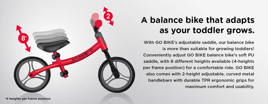 GLOBBER Go Bike- Neon Pink