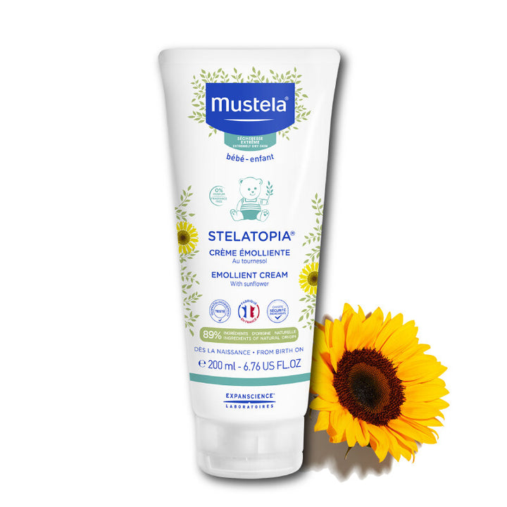Mustela Stelatopia Emollient Cream with Sunflowers 200ml