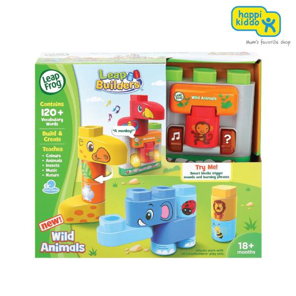 Leapfrog Leapbuilders Wild Animals - Happikiddo.com