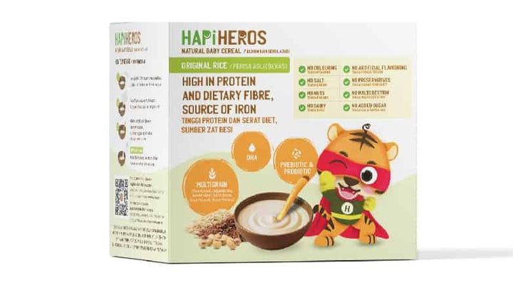 Hapi Heros Baby Cereal– Original