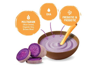 Hapi Heros Baby Cereal– Purple Sweet Potato