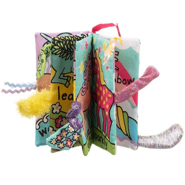 Jellycat Unicorn Tails Book (BK4UT)