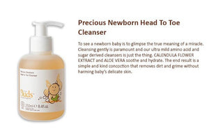 Buds Organics Precious Newborn Head to Toe Cleanser 250ml
