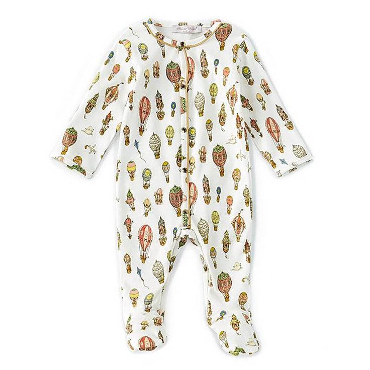 Atelier Choux Classic Playsuit- Hot Air Balloons