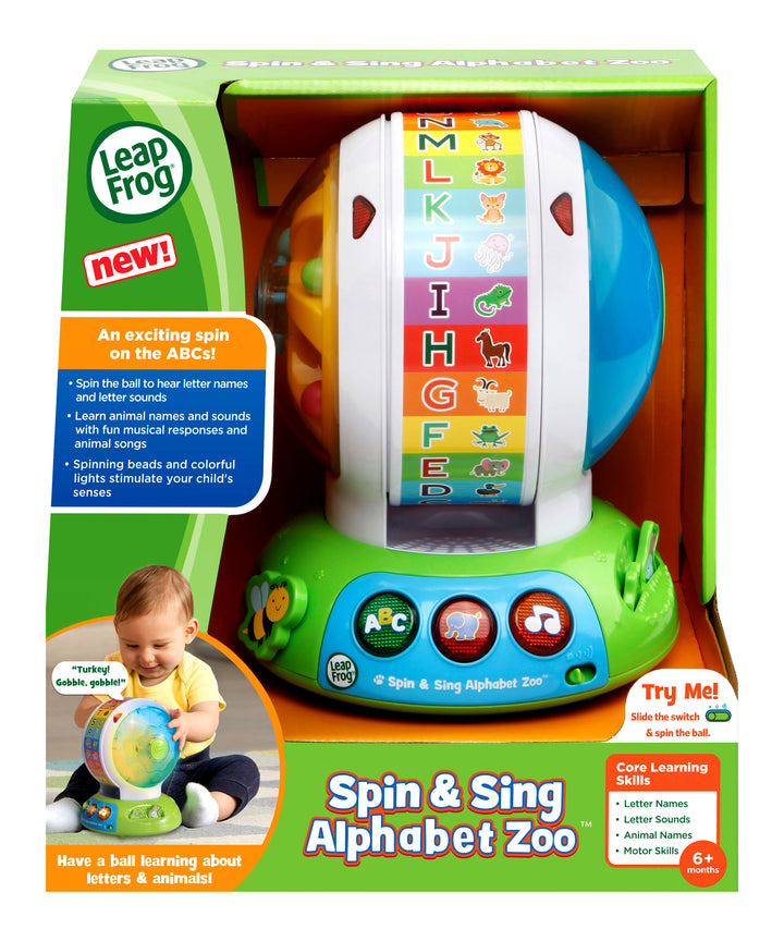 LeapFrog Spin & Sing Alphabet Zoo