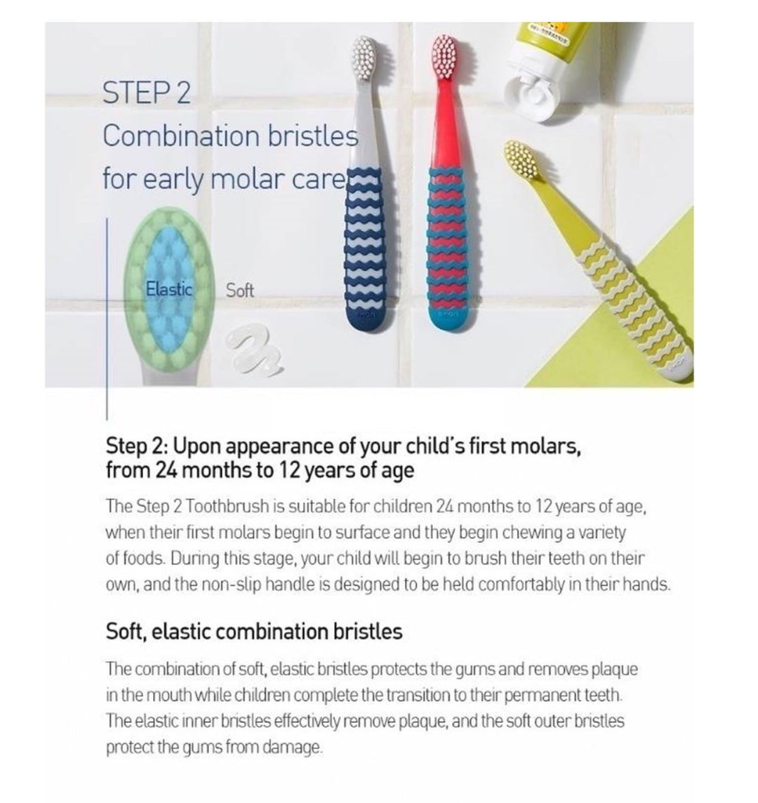 K-Mom Kids Toothbrush Step 2 (5 years - 8 years)