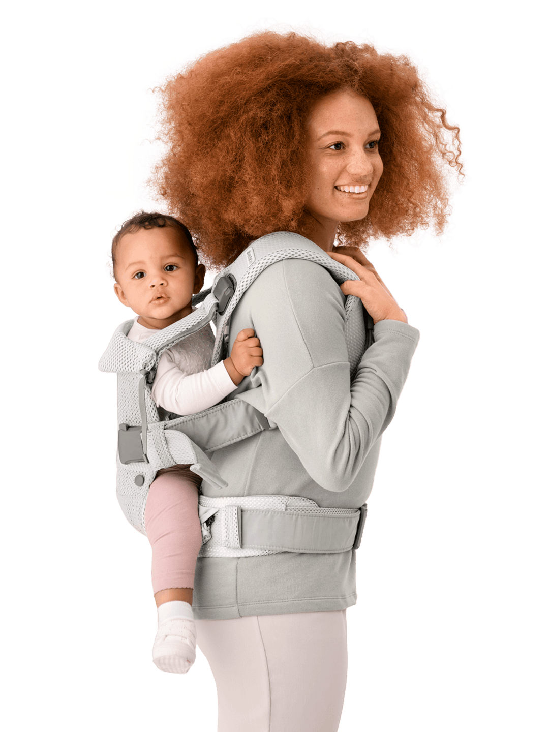 BabyBjörn Baby Carrier One Air 3D Mesh (Silver Grey)