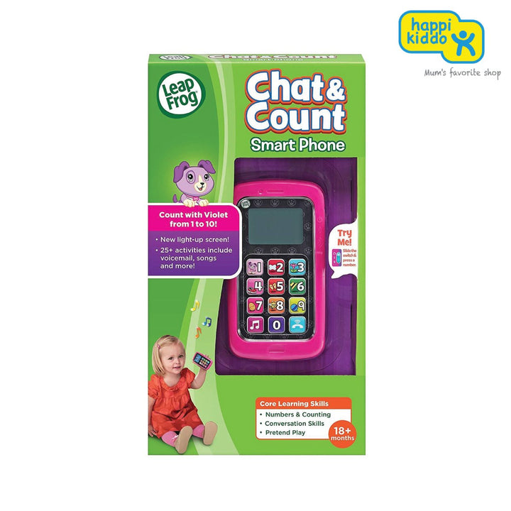 Leapfrog Chat & Count - Violet - Happikiddo.com