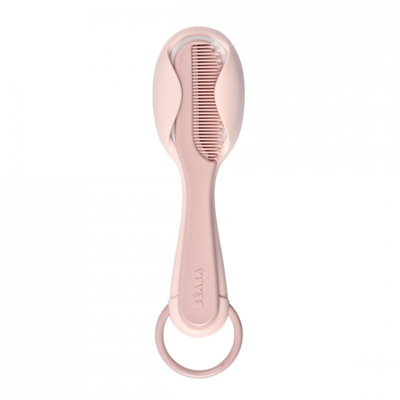 Beaba Baby Brush And Comb- Old Pink