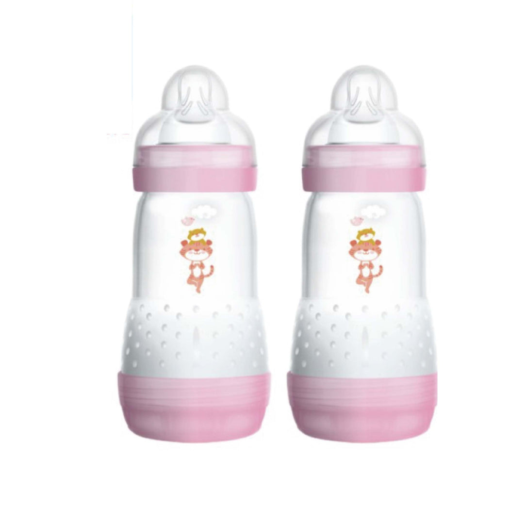 MAM Easy Start Anti Colic Bottle 260ml Pink - 2 packs (B726G) – image 1