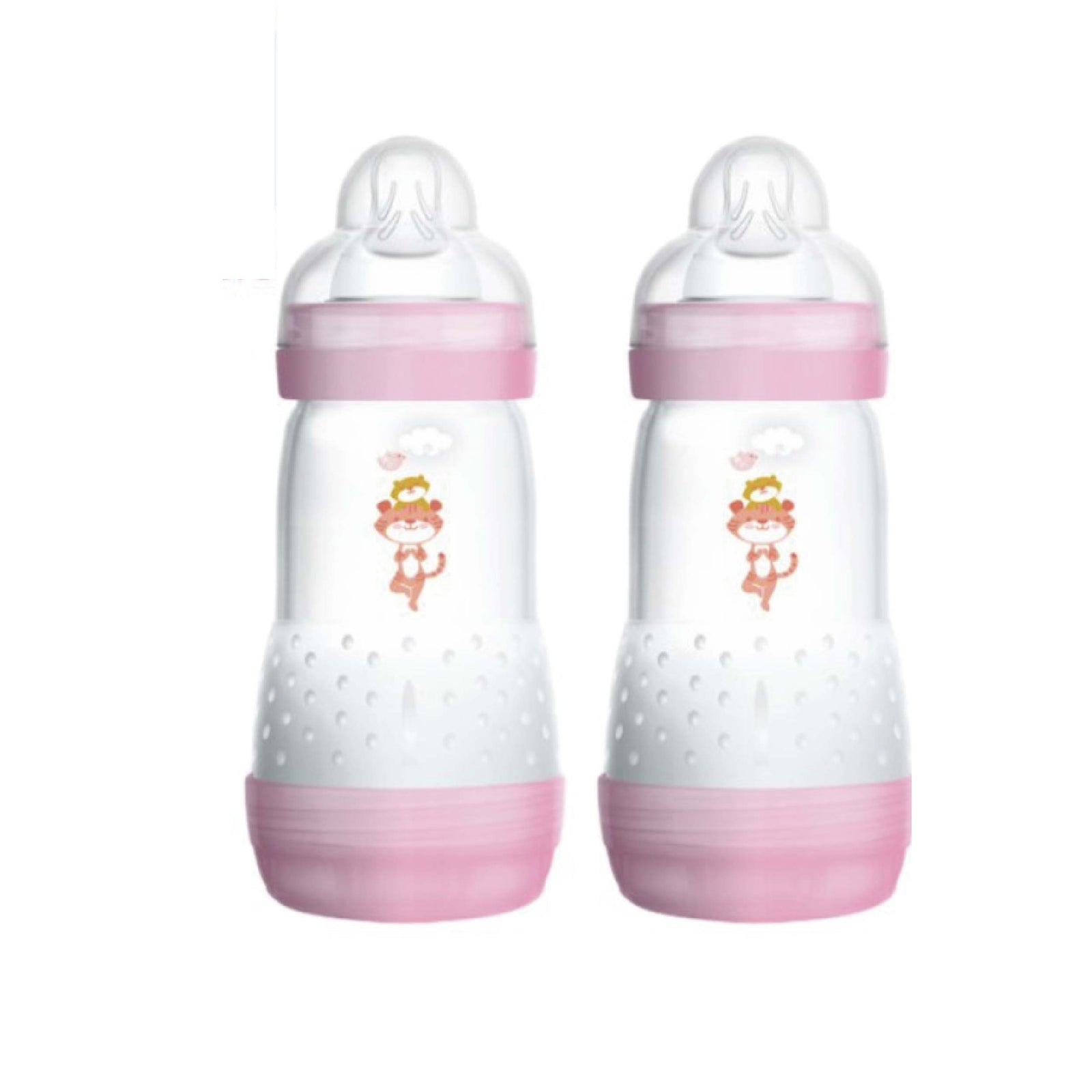 MAM Easy Start Anti Colic Bottle 260ml Pink - 2 packs (B726G) – image 1