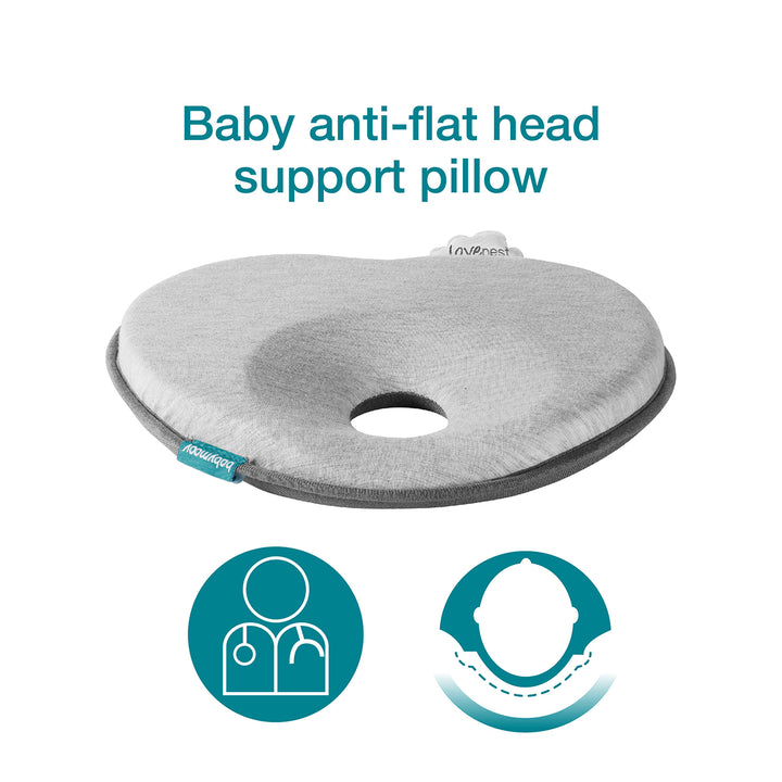 Babymoov Lovenest Anatomical Head Cushion- Smokey
