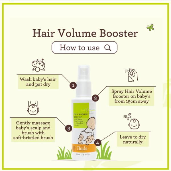 Buds Organics Hair Volume Booster 100ml