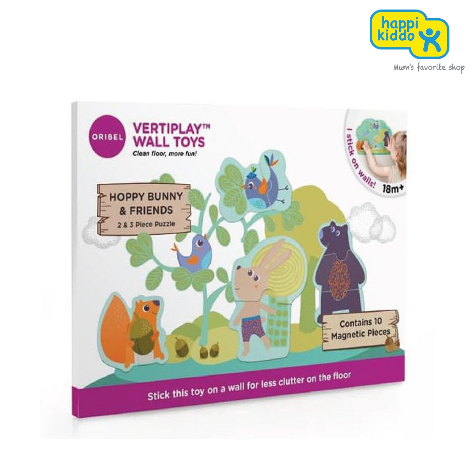 Oribel Hoppy Bunny & Friends - Happikiddo.com