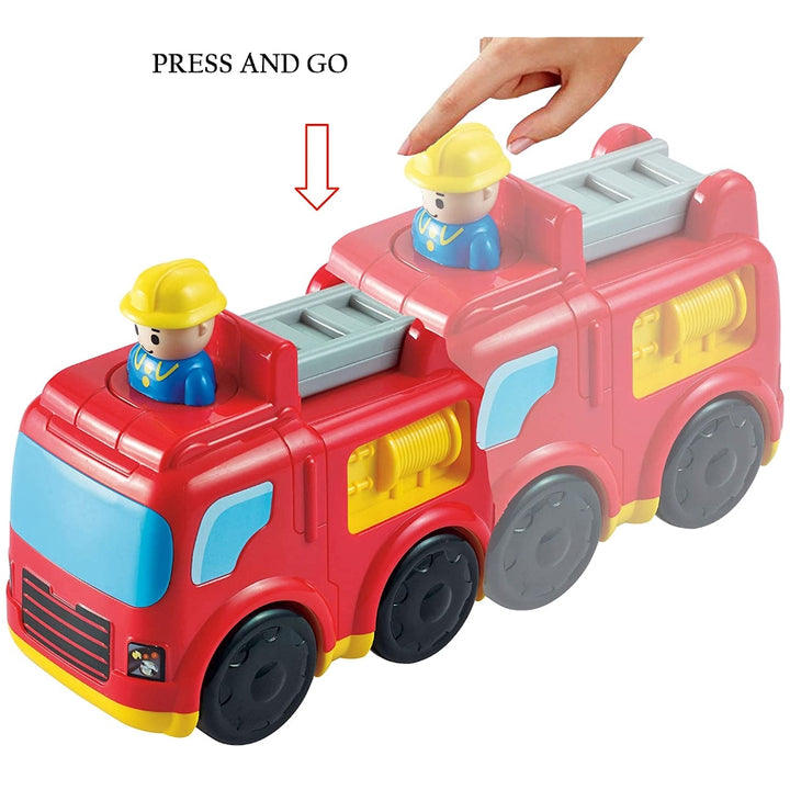 Infunbebe Press n Go Fire Engine
