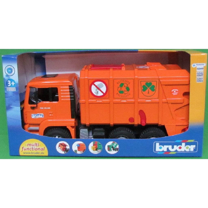 BruderMAN TGA Fire Engine Truck Orange