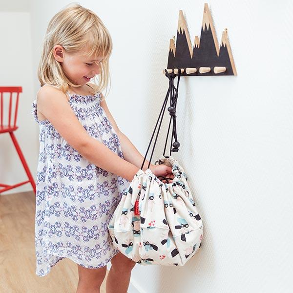Play & Go 2-in-1 Storage Bag & Playmat Prints - Mini Supergirl - Happikiddo.com