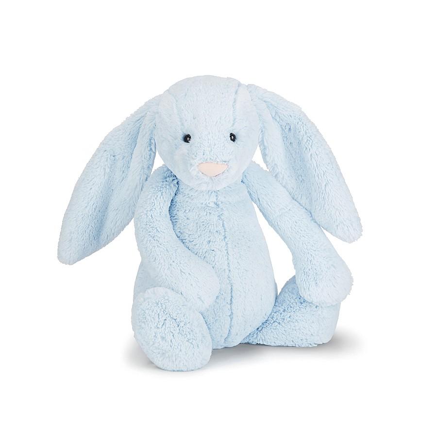 Jellycat Bashful Blue Bunny - Huge H51cm - Happikiddo.com