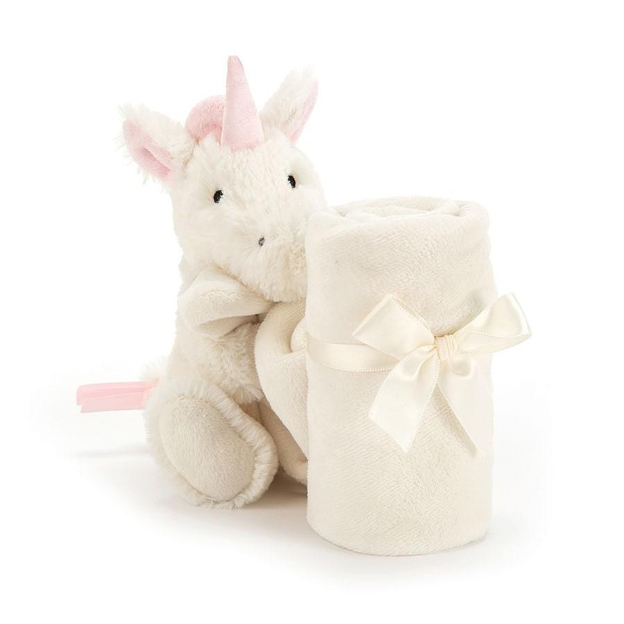 Jellycat Bashful Unicorn Soother (One Size H 34cm) - Happikiddo.com