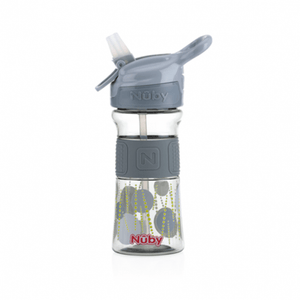 Nuby Flip it REFLEX (Tritan) Soft Spout Sports Bottle 360ml-12oz - Happikiddo.com