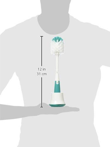 OXO Tot Bottle Brush with Nipple Cleaner and Stand - Happikiddo.com