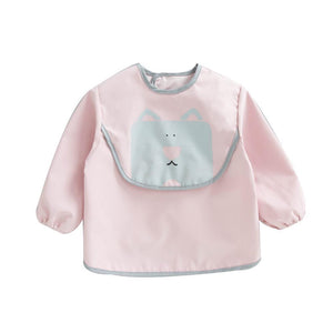 Earth Bebe PEVA Bib with Sleeve - Happikiddo.com