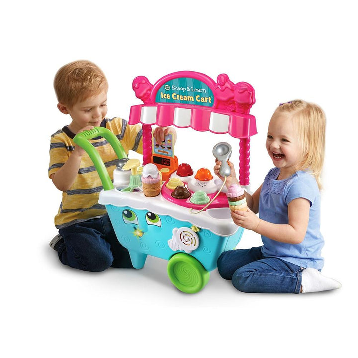 Leap Frog Scoop & Learn Ice Cream Cart - Happikiddo.com