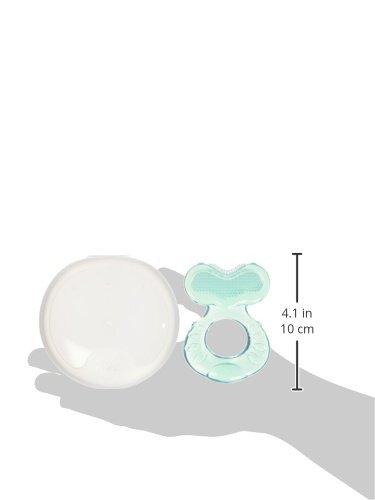 Nuby Comfort Silicone Fish Shaped Teether with Teething Brist & Hygienic Case - Happikiddo.com