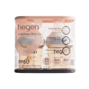 Hegen PCTO™ 150ml-5oz Feeding Bottle PPSU (2 pack) - Happikiddo.com