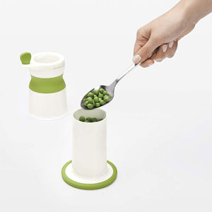 OXO Tot Baby Food Mill with Silicone Feeding Spoon Set - image 3 - Happikiddo.com