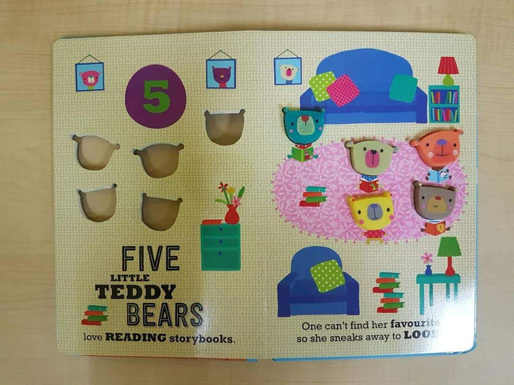 Ten Little Teddy Bears Splashing In The Bath - Happikiddo.com