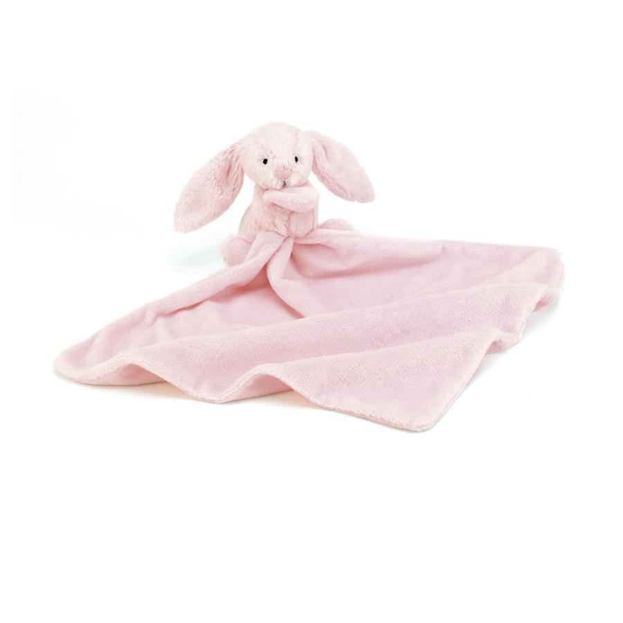 Jellycat Bashful Pink Bunny Soother (One Size H34cm) - Happikiddo.com
