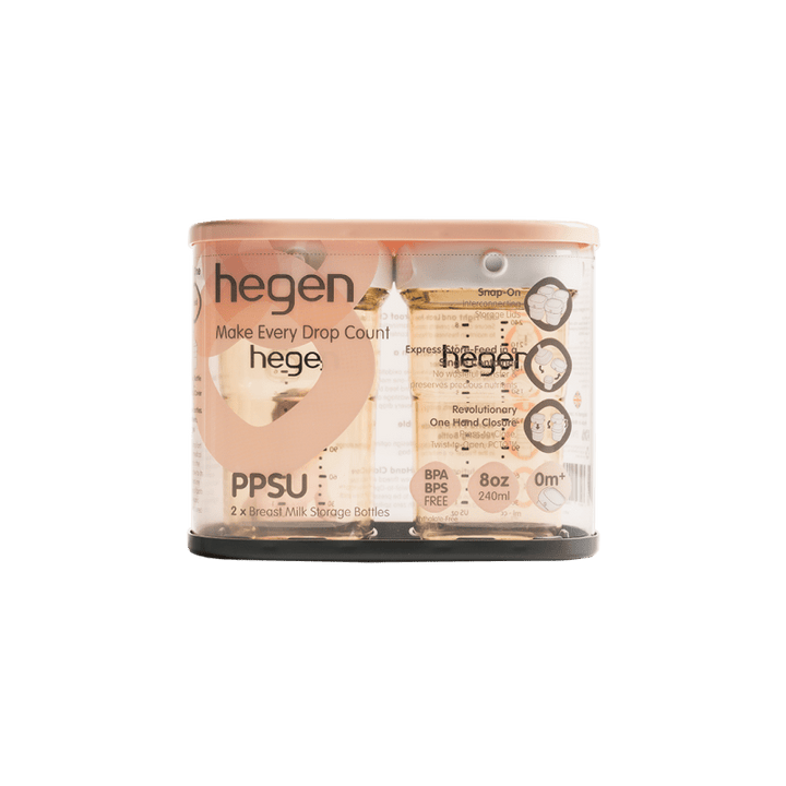Hegen PCTO 240ml/8oz Breast Milk Storage PPSU (2 pack)