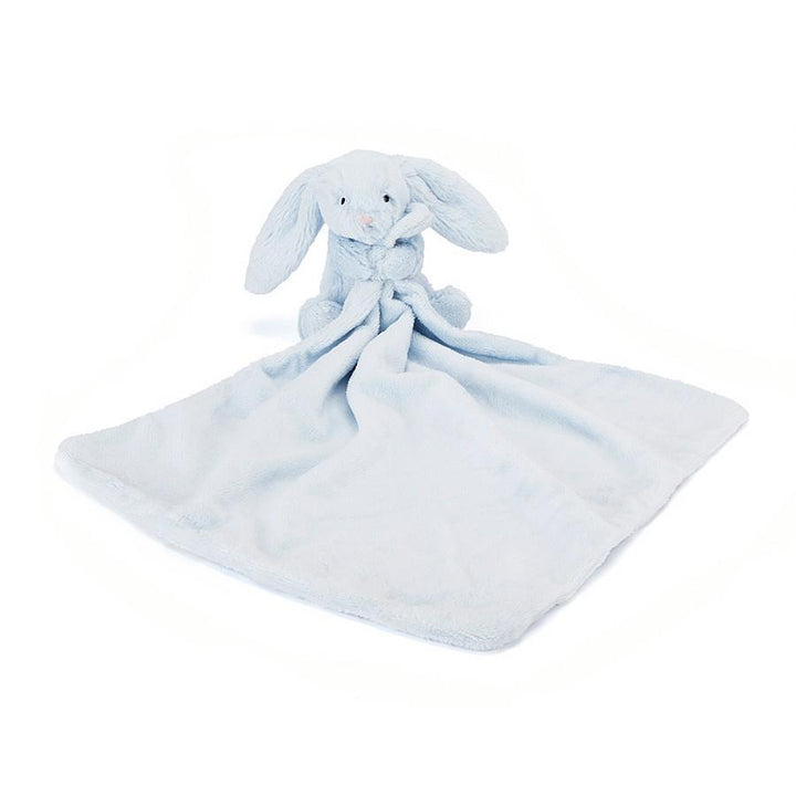 Jellycat Bashful Blue Bunny Soother (One Size 34cm) - Happikiddo.com