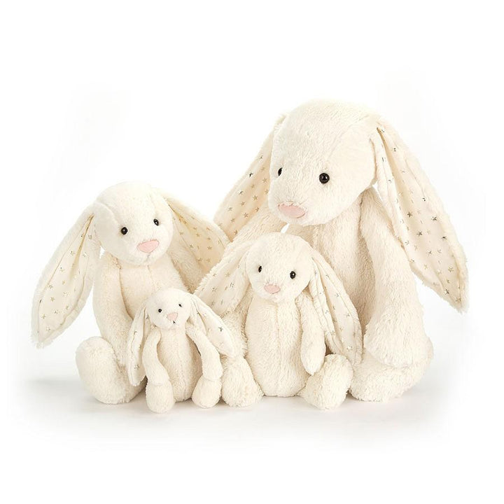 Jellycat Bashful Twinkle Bunny Medium (H 31cm) - Happikiddo.com