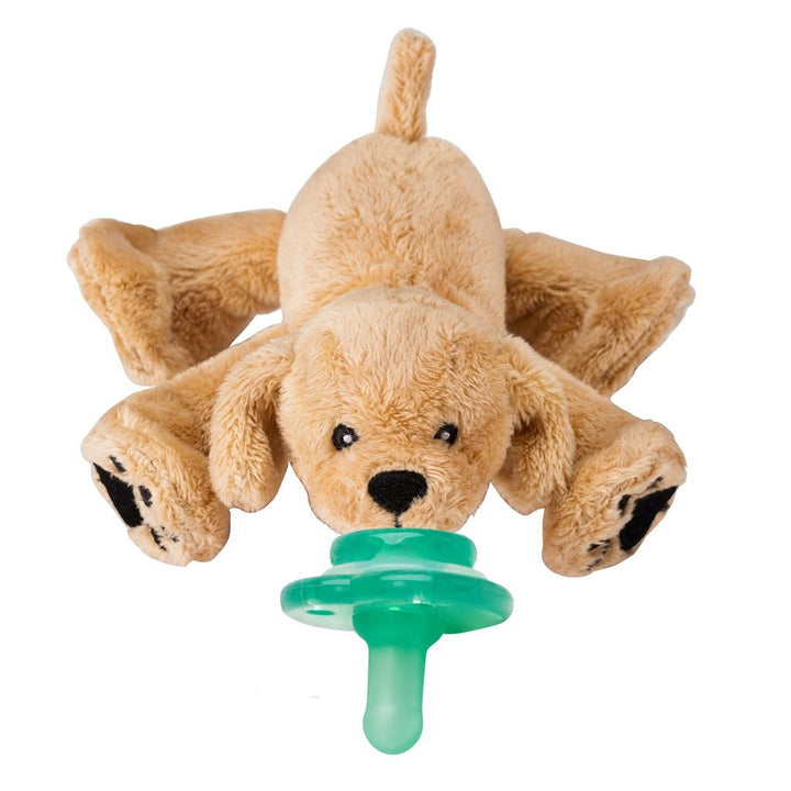 Nookums Paci-Plushies Buddies - Rufus Retriever - Happikiddo.com