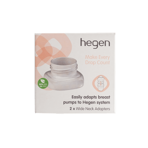 Hegen PCTO™ Wide Neck Breast Pump Adapters (2 packs) - Happikiddo.com