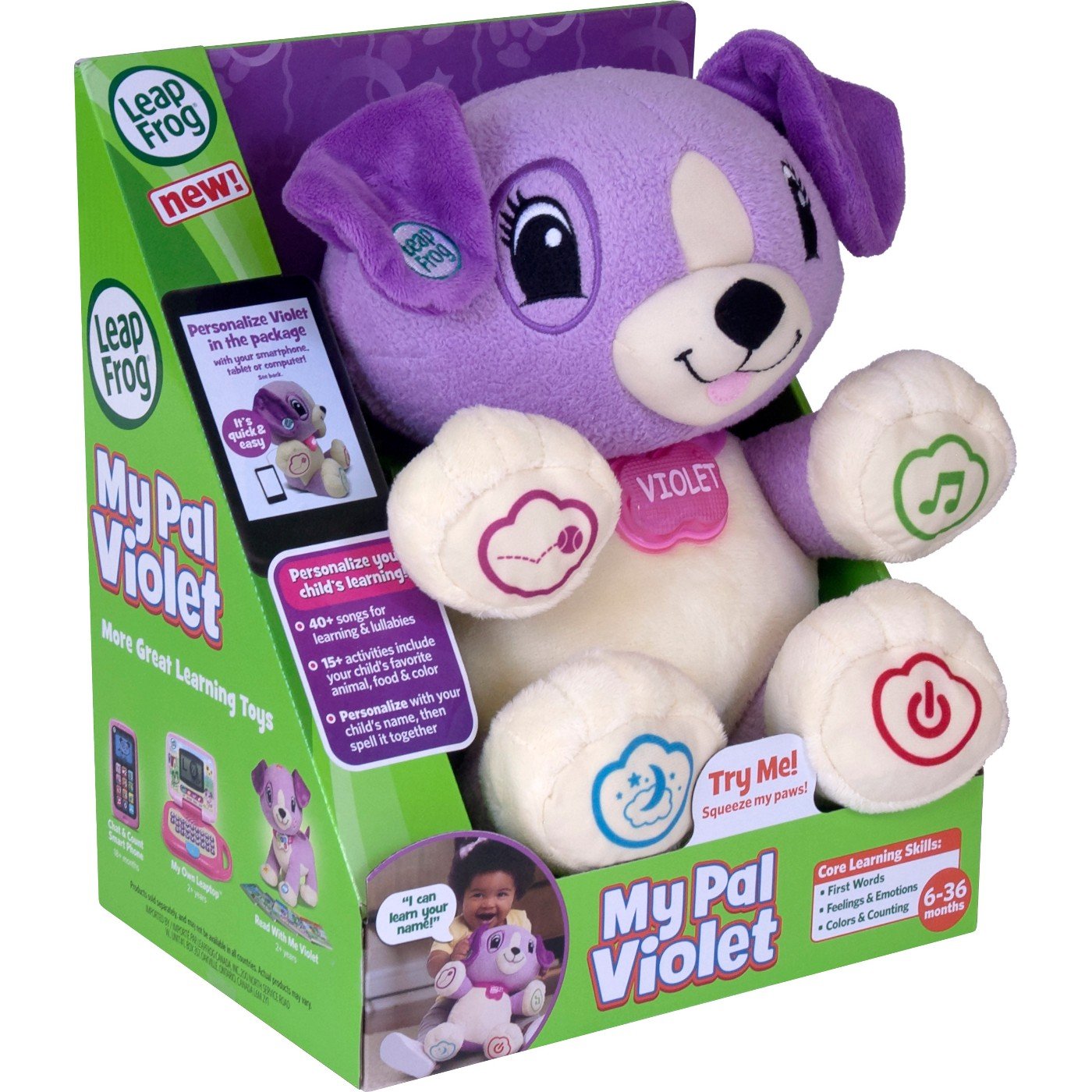 Leapfrog My Puppy Pal - Violet - Happikiddo.com