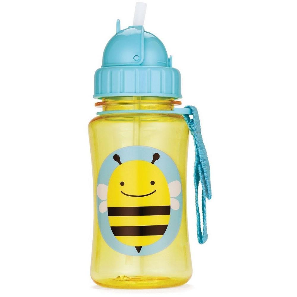 Skip Hop Zoo Straw Bottle - Bee - Happikiddo.com