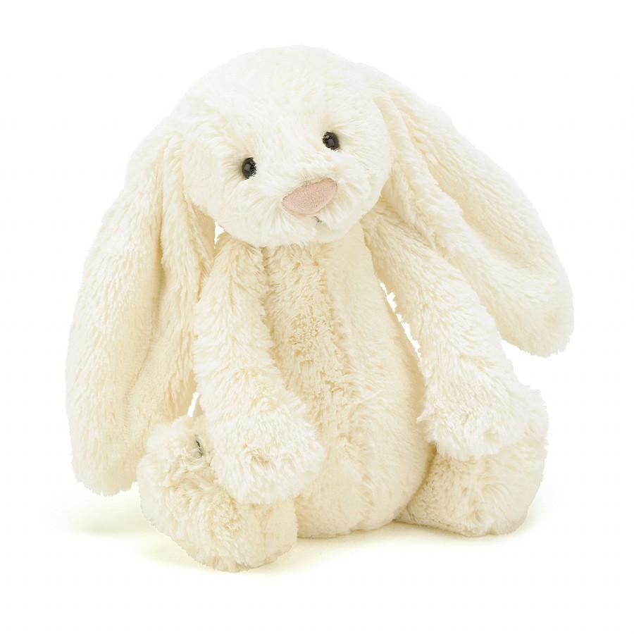 Jellycat Bashful Cream Bunny Medium (H 31cm) - Happikiddo.com