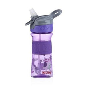 Nuby Flip it REFLEX (Tritan) Soft Spout Sports Bottle 360ml-12oz - Happikiddo.com