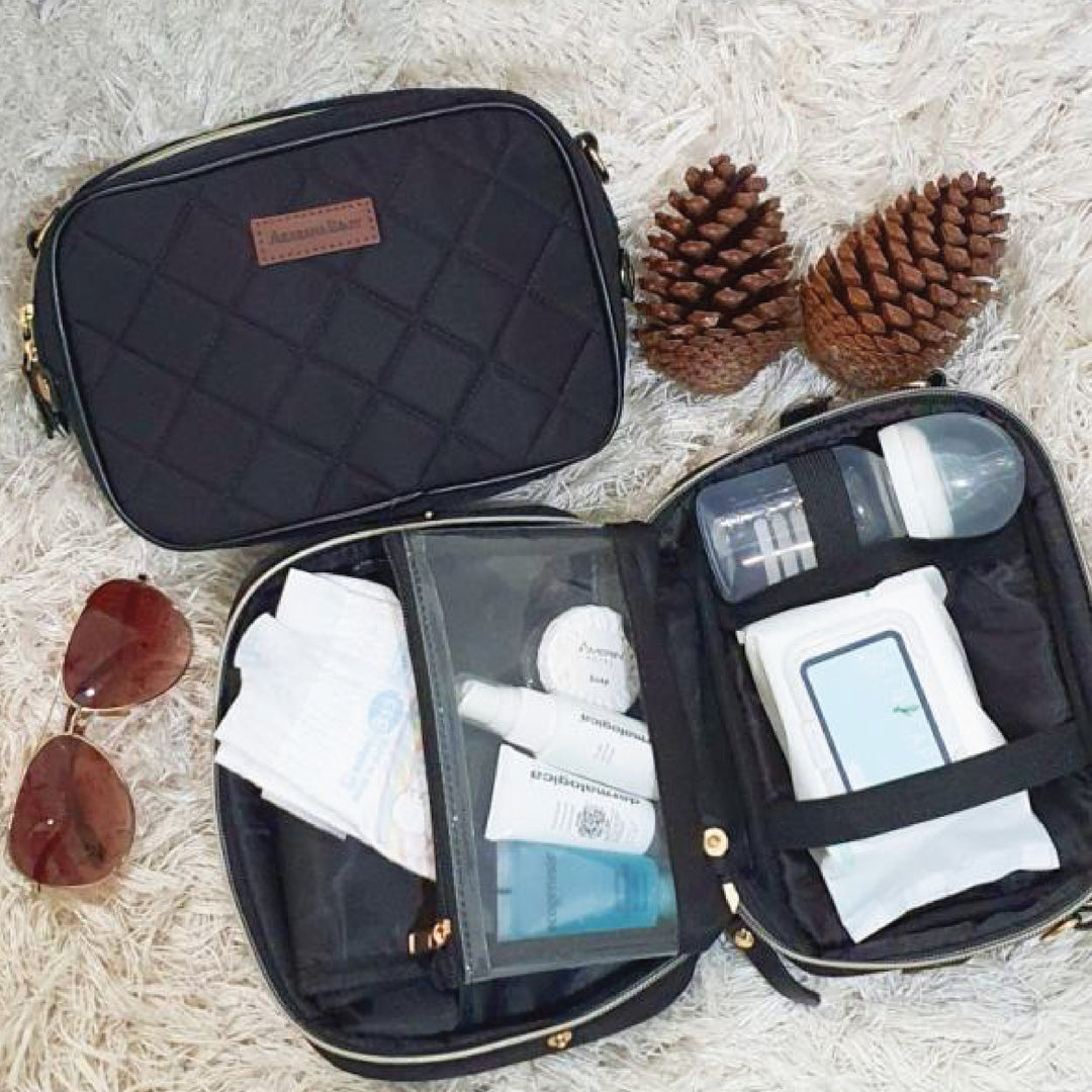 Akarana Baby Alberta Crossbaby Clutch Diaper Bag