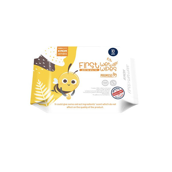 K-Mom First Wet Wipes Promise 10pcs