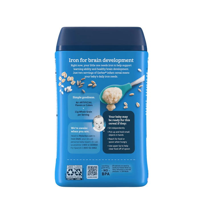 Gerber Baby Cereal 2nd Foods Grain & Grow MultiGrain 8oz