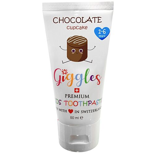 Giggles Premium Kids Toothpaste- Chocolate Cupcake - Happikiddo.com