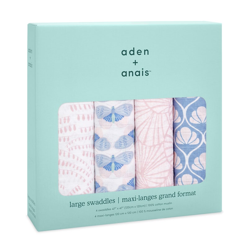 Aden + Anais Classic Swaddle 4 pcs